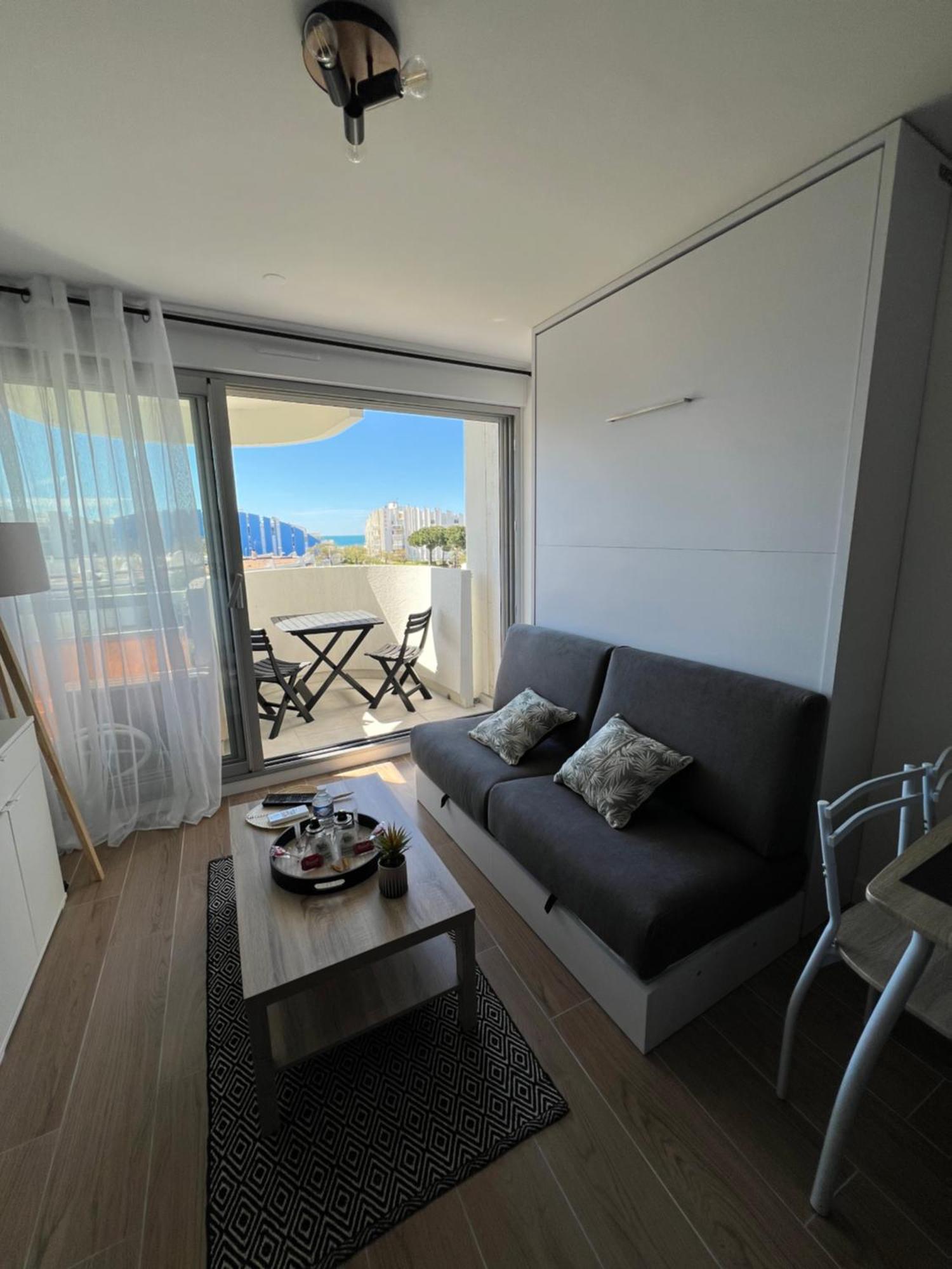 Superbe Studio Cabine Vue Mer 3 Etoiles * La Grande Motte Luaran gambar